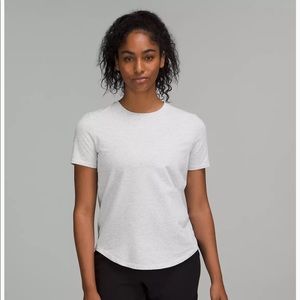 Love crew T-shirt White lululemon workout shirt